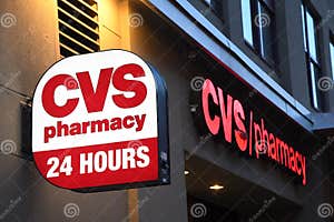 Cvs Pharmacy Opens 24 Hours Editorial Photo Image Of Commerce United 