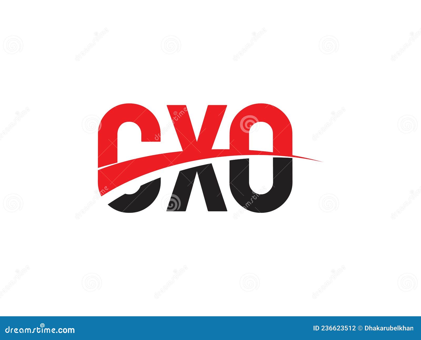 cxo letter initial logo   