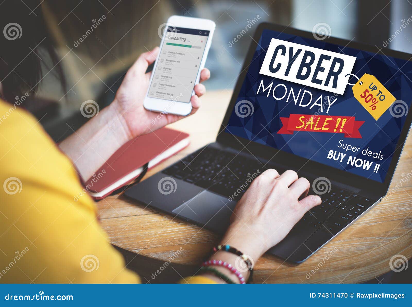 cyber monday sale discount clearance sale concept