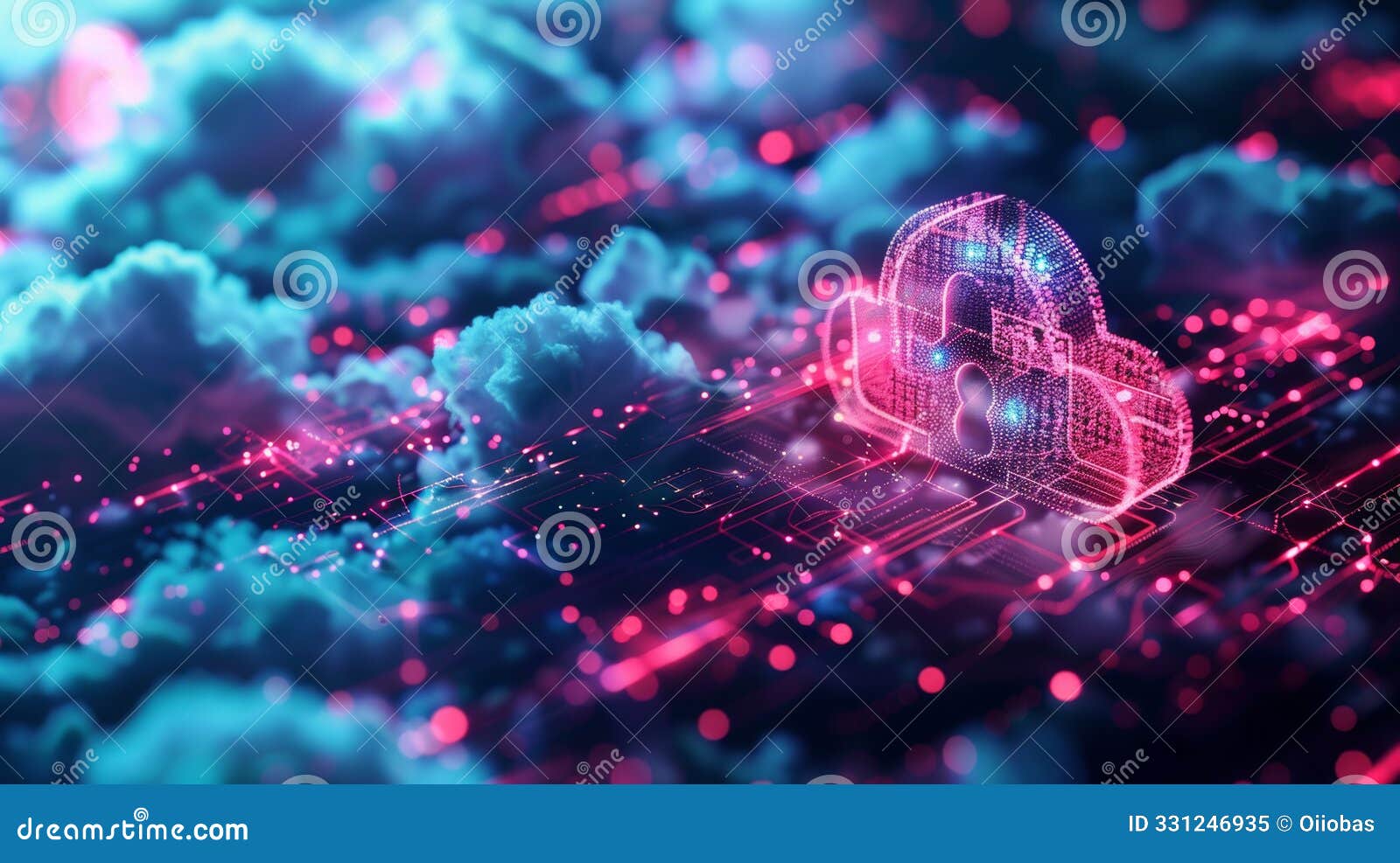 cyber-secure cloud storage for enhanced network protection