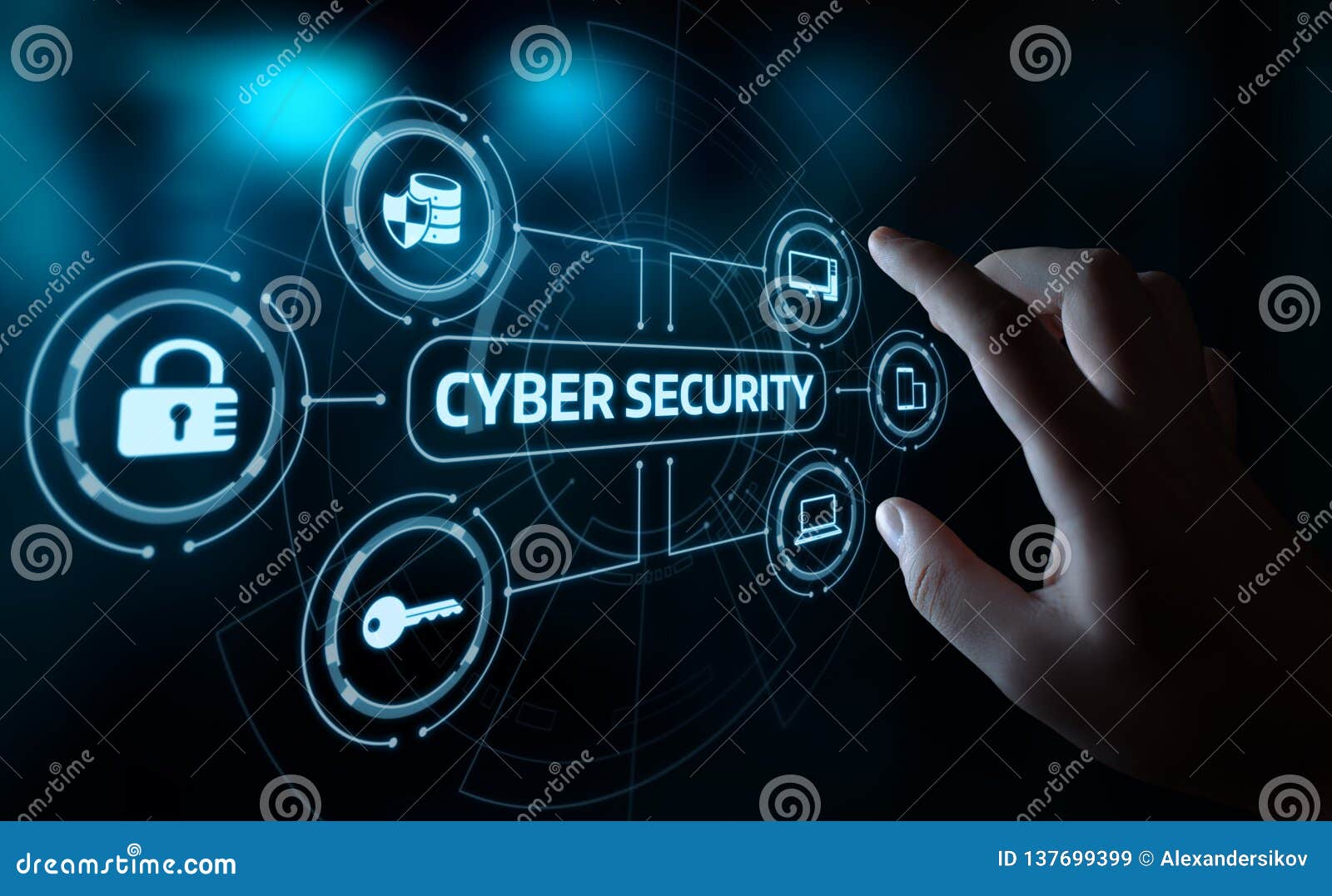 Cyber Security Data Protection Business Technology Privacy Concept