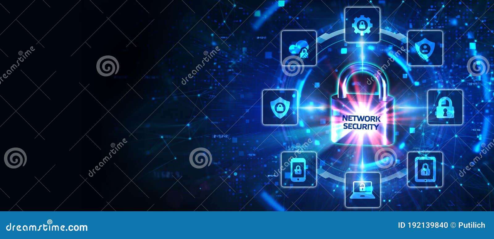 Cyber Security Data Protection Business Technology Privacy Concept