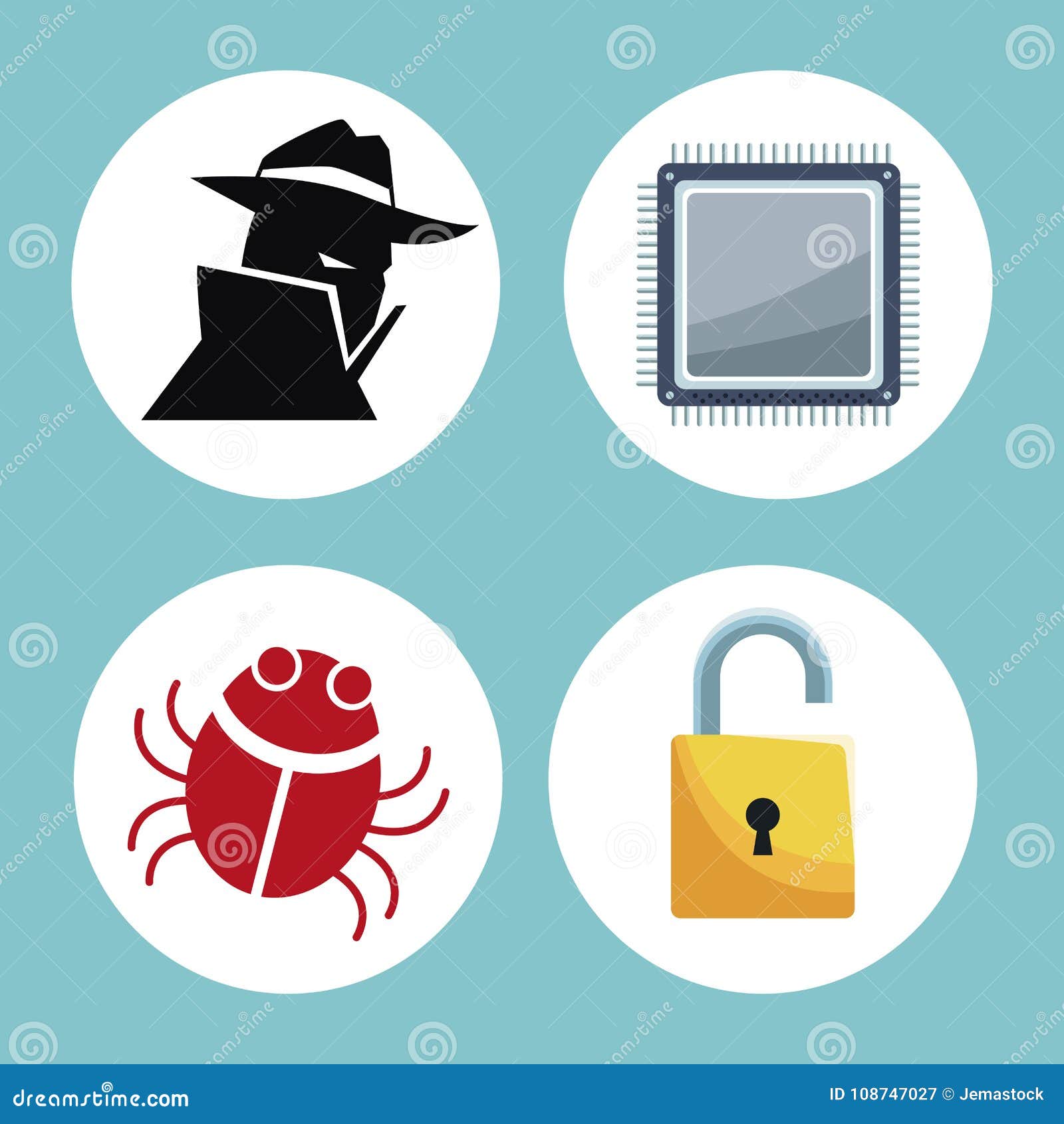 cyber security icons