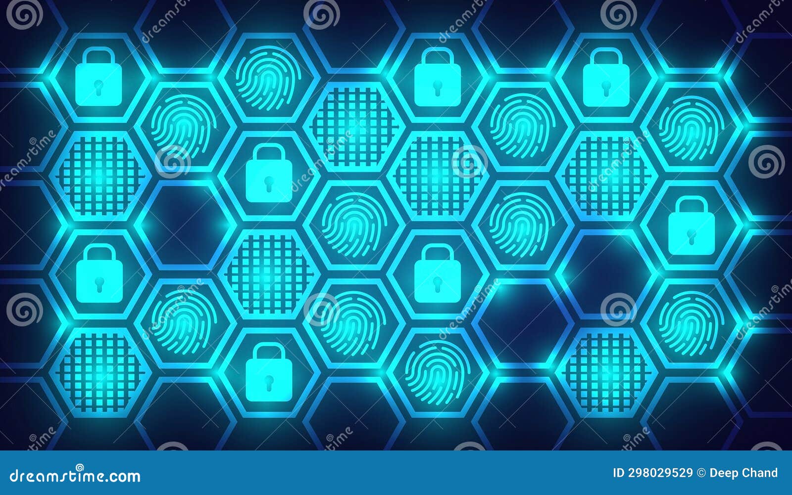 cyber-security-and-information-technology-concept-stock-illustration