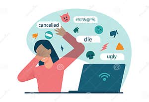 Unfriendly Cartoons Illustrations Vector Stock Images 1123 