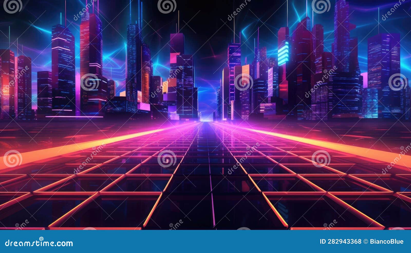 Cyberpunk theme wallpaper