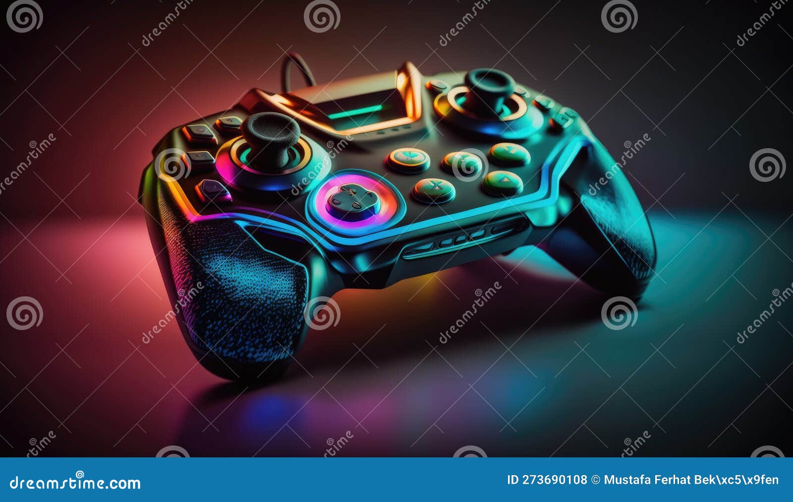 Neon Cyber Måndag Banner Konceptet Gamepad Controller — Stockfotografi ©  Leeestat #320389634