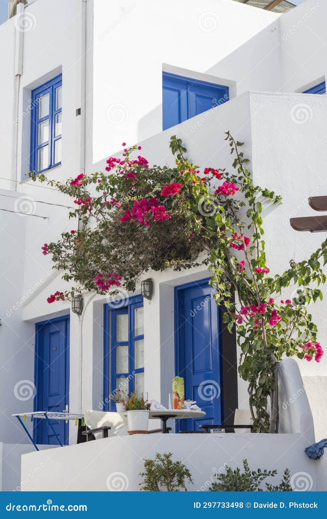 cycladic style apartments, greece