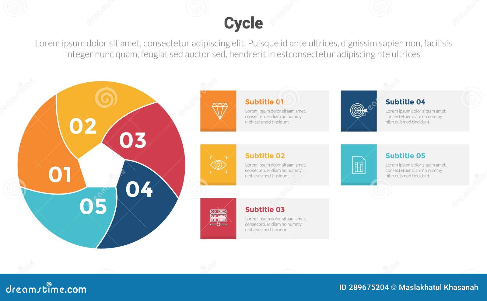 Cycle Or Cycles Stage Infographics Template Diagram With Big Circle And cycle-or-cycles-stage-infographics-template-diagram-with-big-circle-and