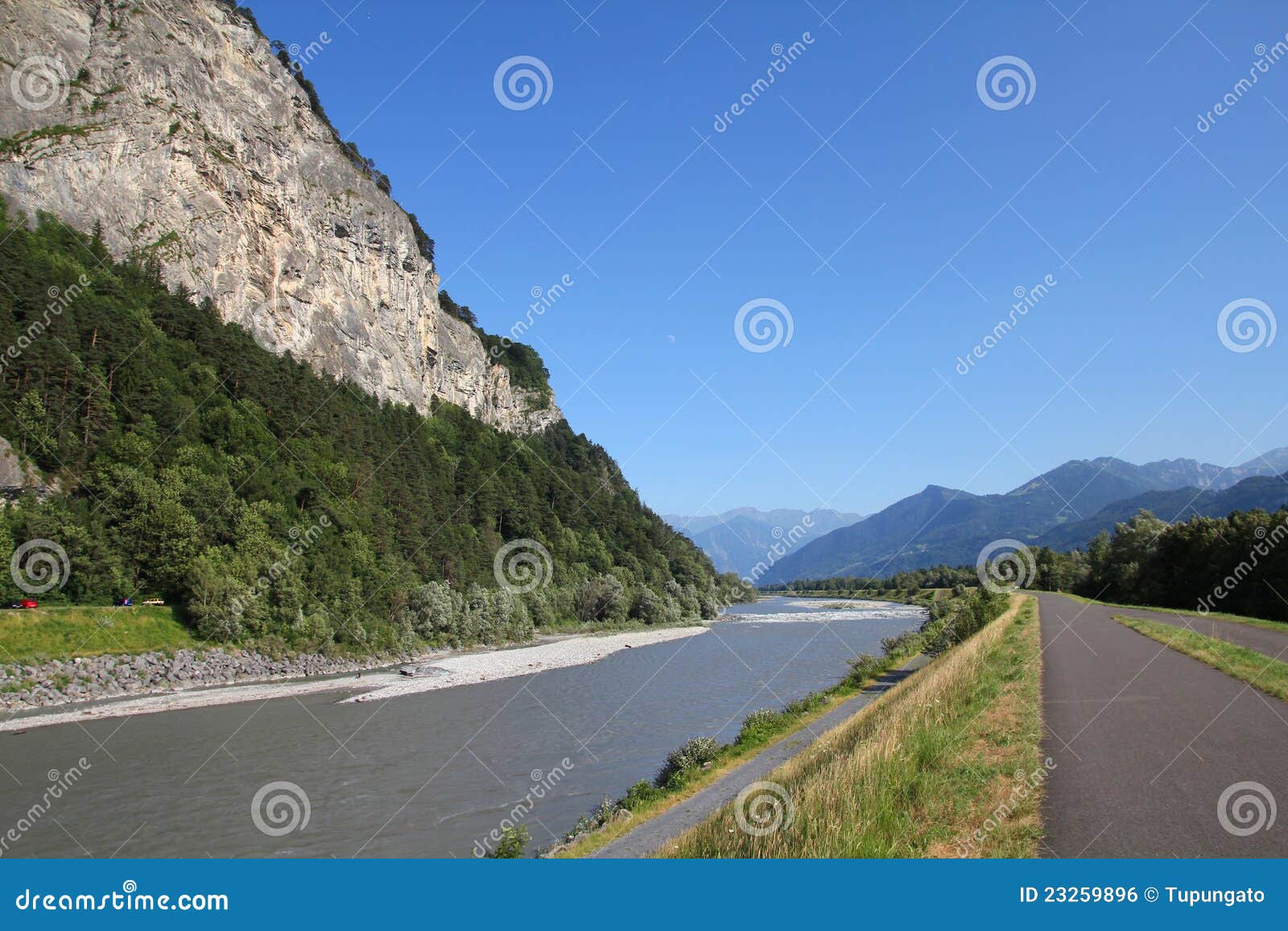cycling along the rhine valley