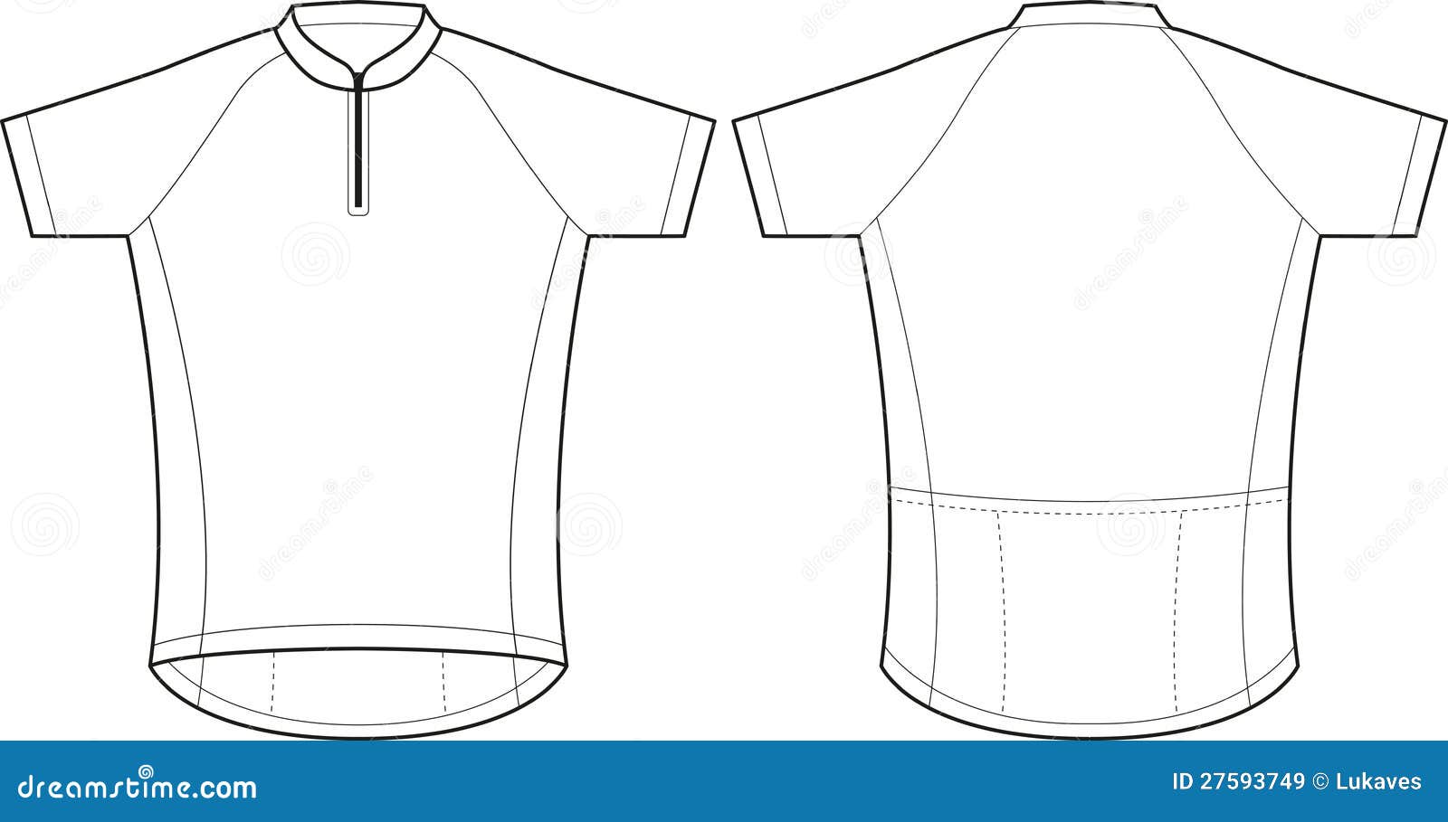 Cycling Jersey Mockup Vector Photo Free Trial Bigstock