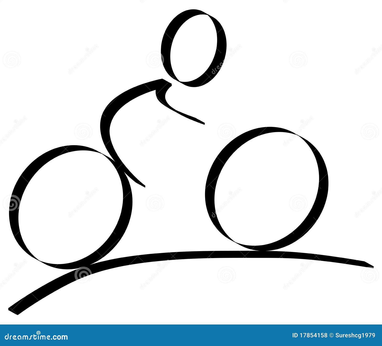 Cycling logo stock vector. Illustration of cycling, outdoor - 17854158 Cycling logo stock vector. Illustration of cycling, outdoor - 17854158