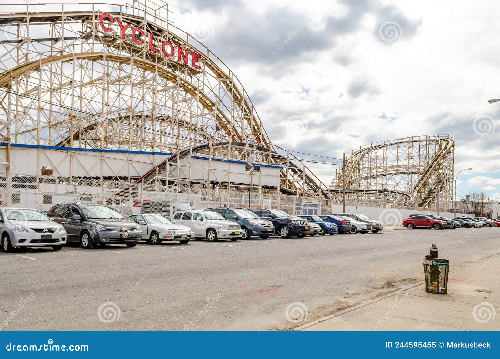 Coney Island Cyclone - Luna Park in Coney Island