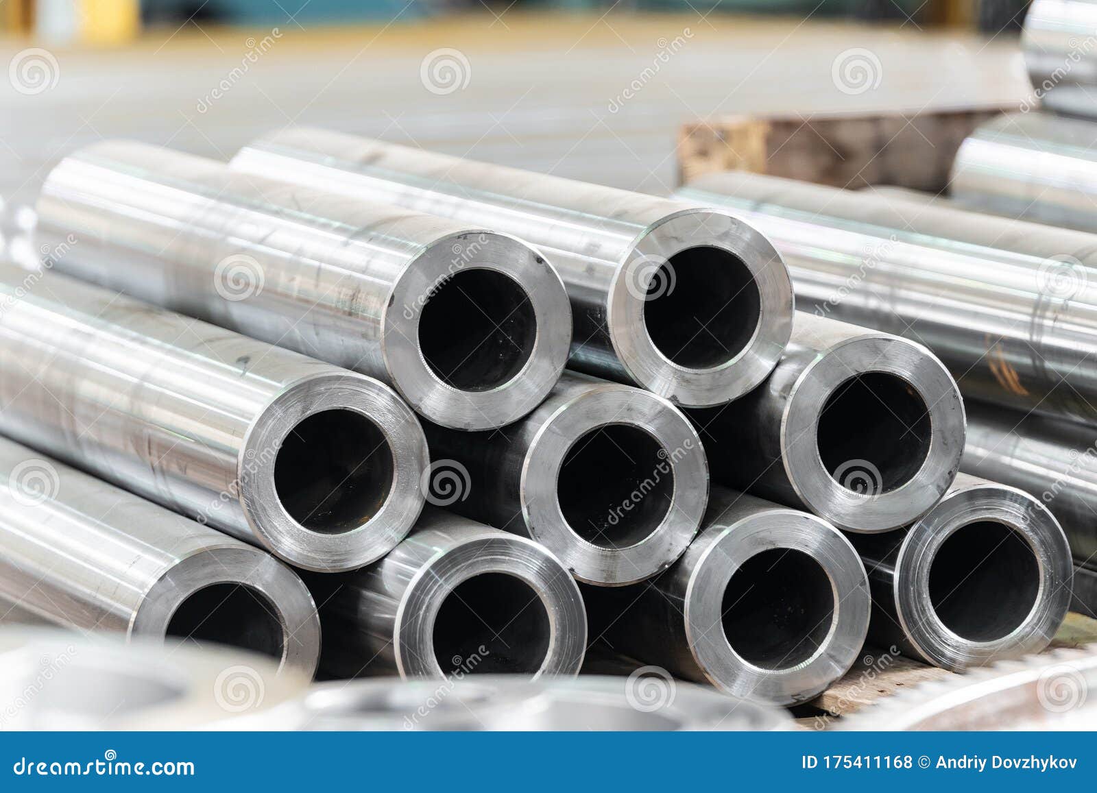 Cylindrical Rod with a Hole after Turning on the Rack in the