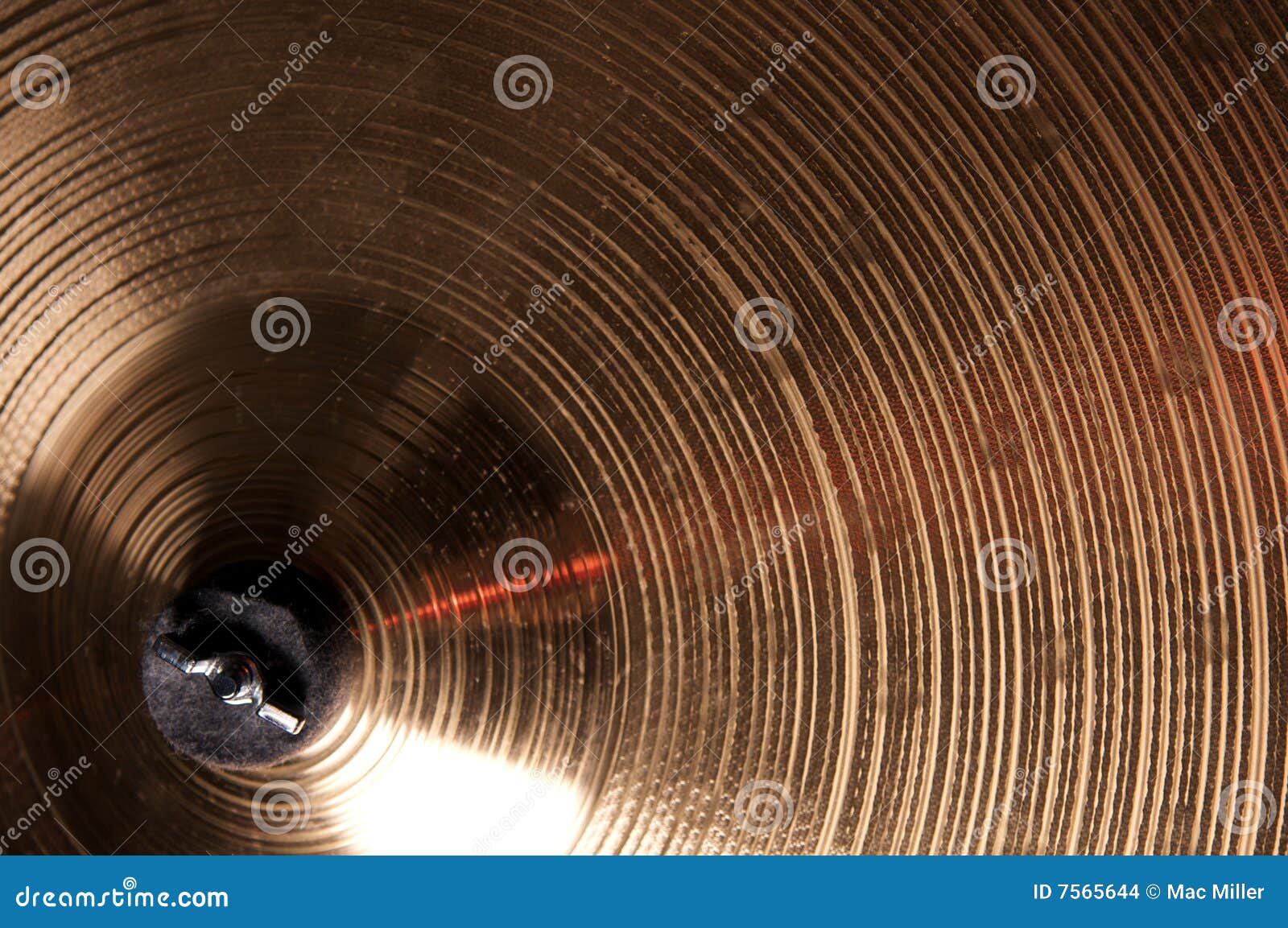 cymbal close up