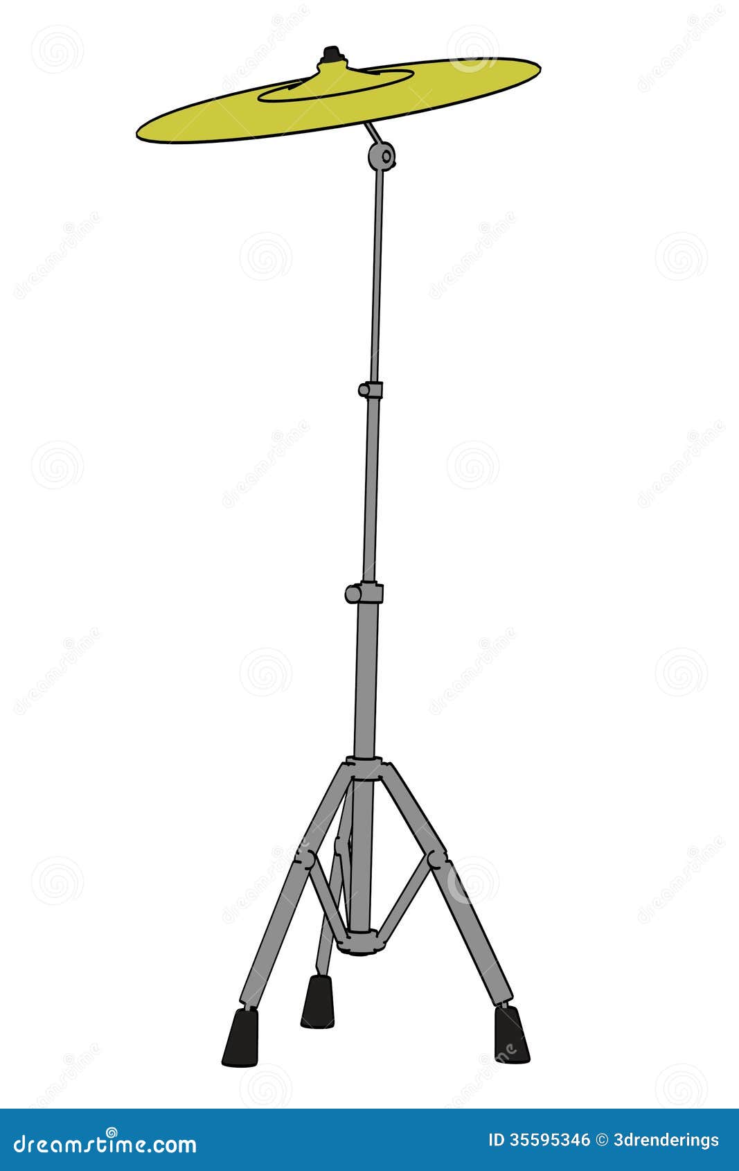 Cymbal Instrument Royalty Free Stock Image Image 35595346