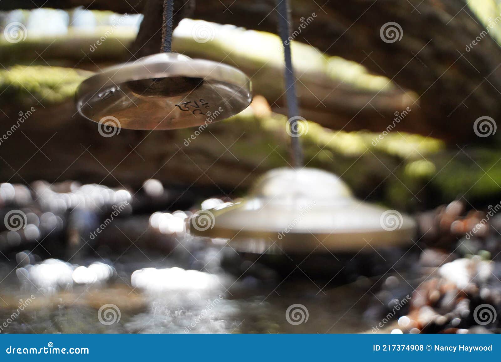 Cymbal Sound Healing Instrument Stock Photo Image of people, drumstick 217374908