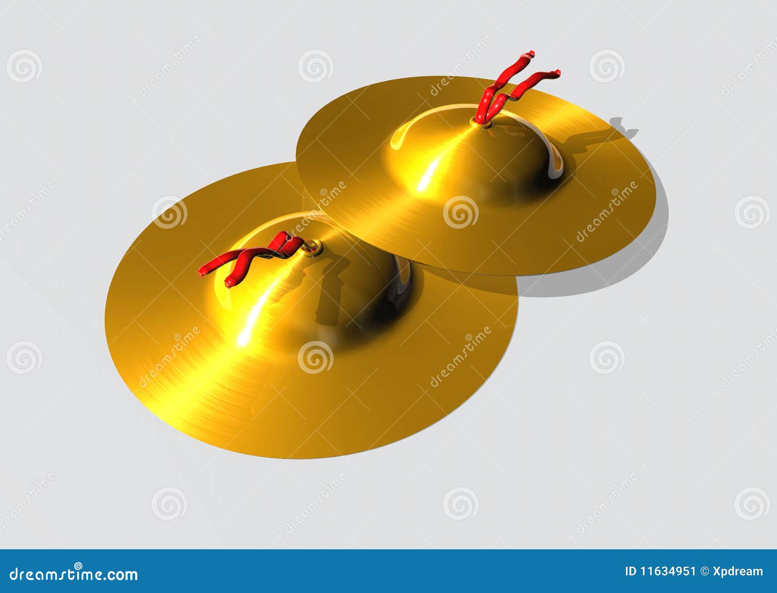 Cymbals stock illustration. Illustration of musical, noisy 11634951