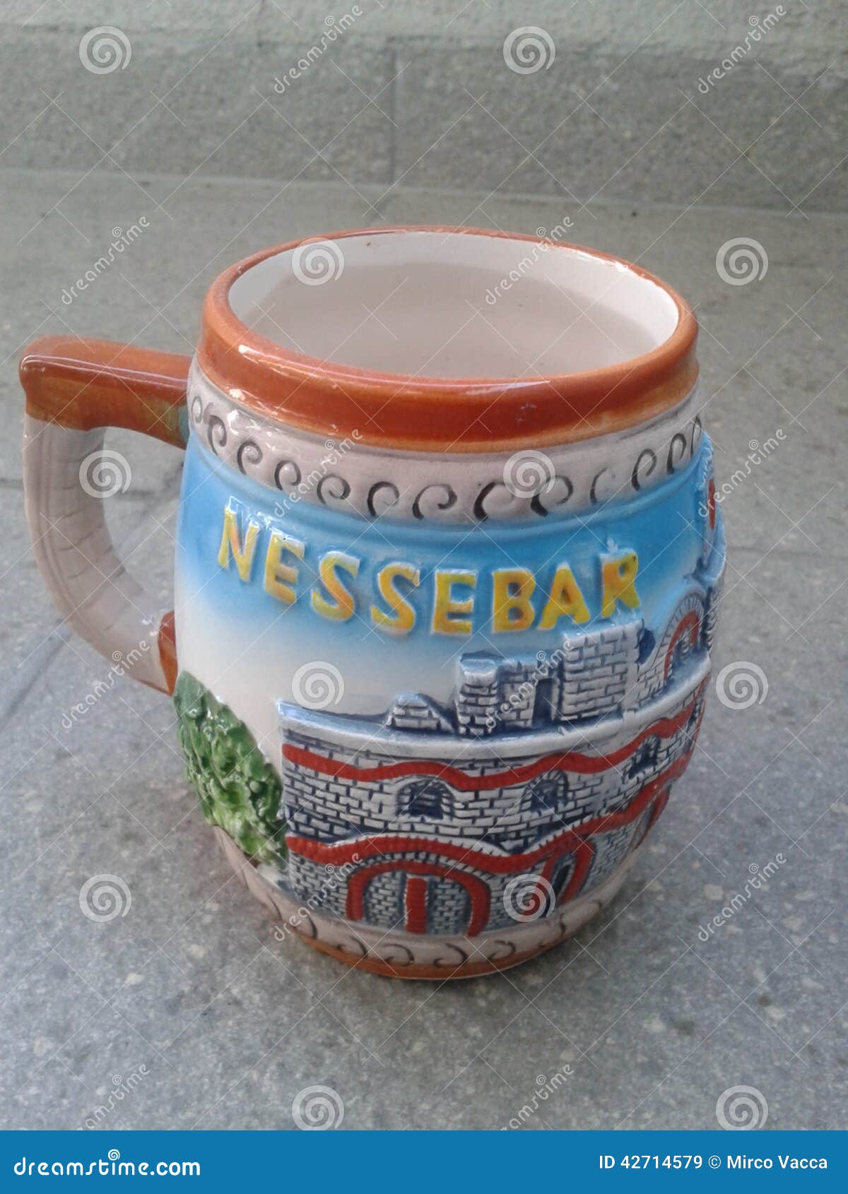 Cyprus mug stock image. Image of tableware, souvenir 42714579