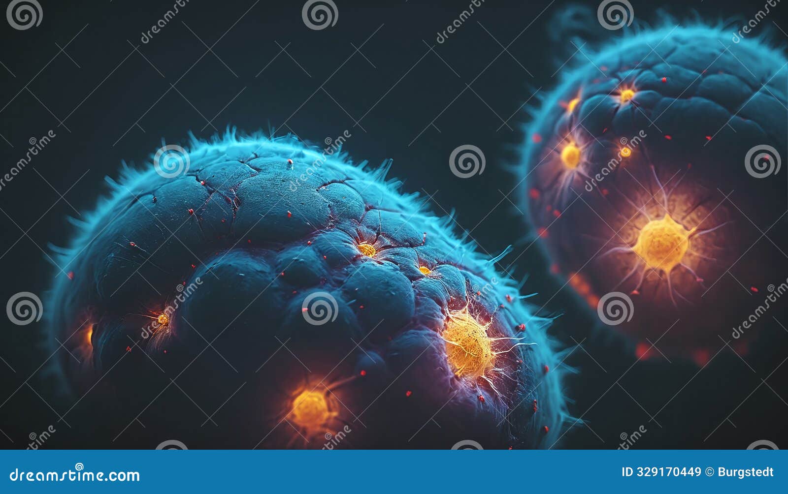 cytotoxic t cells, type of white blood cell, search and kills mutated or defective cells