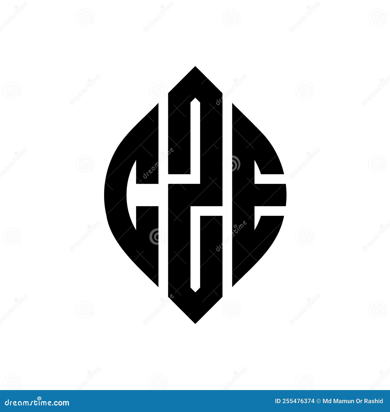 cze circle letter logo  with circle and ellipse . cze ellipse letters with typographic style. the three initials form a