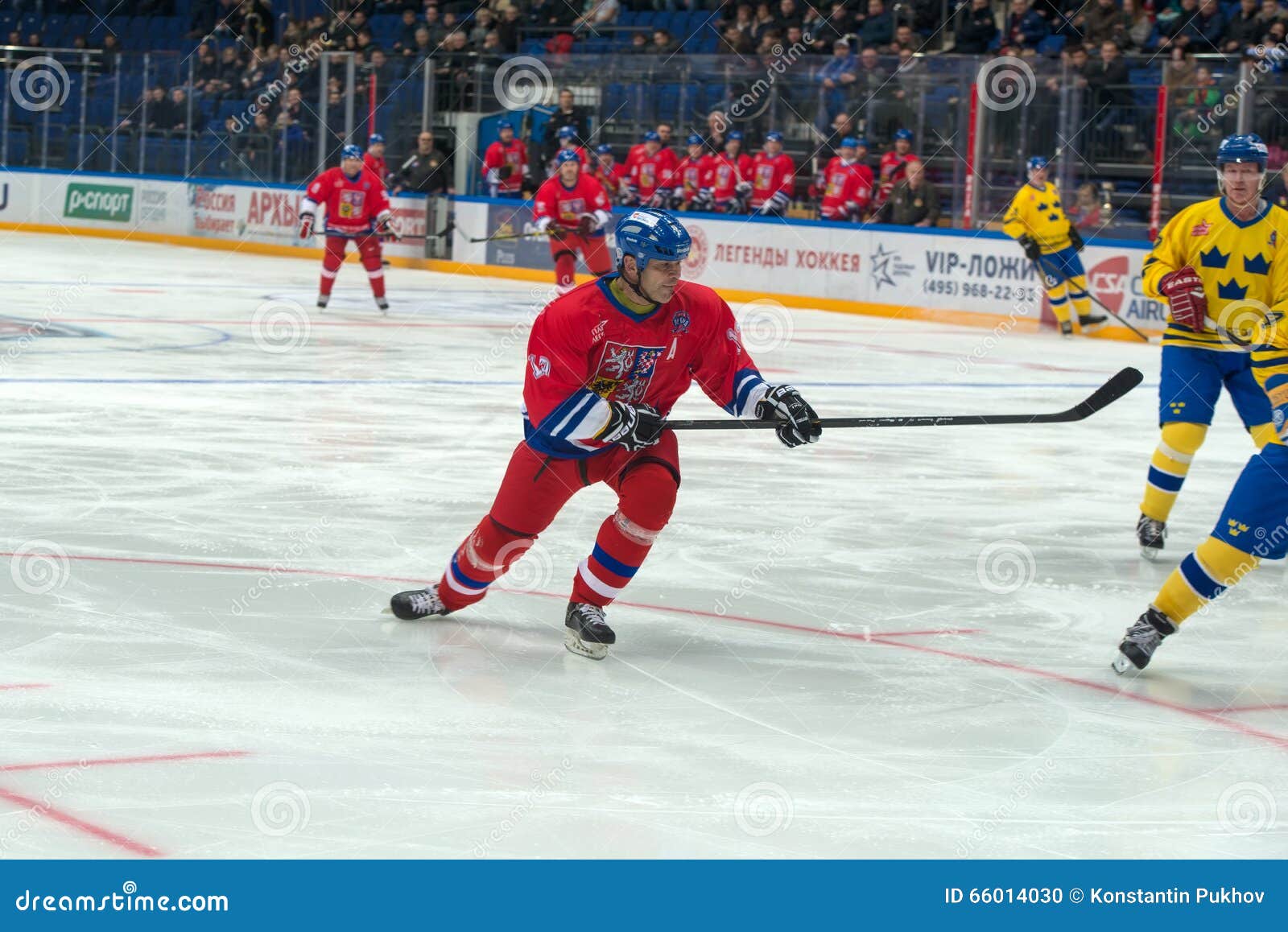 Czech Republic Team Forward Richard Zemlicka (13) Editorial Image