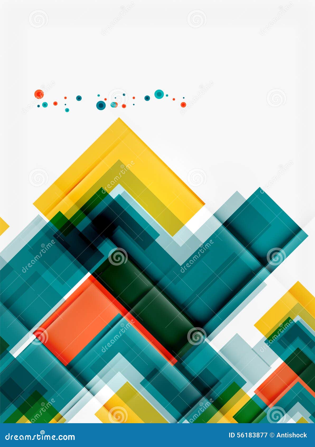Czyści kolorowego niezwykłego geometrycznego deseniowego projekt Abstrakcjonistyczny tło, online prezentaci strony internetowej element lub wiszącej ozdoby app pokrywa,