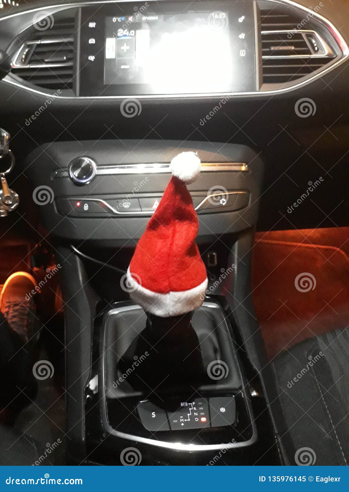 Décoration De Noël De L'intérieur De Voiture Image stock - Image du luxe,  noël: 135976145