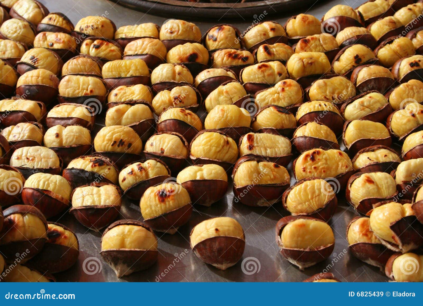 Delicieux De Chataigne Grille Image Stock Image Du Nature Doux