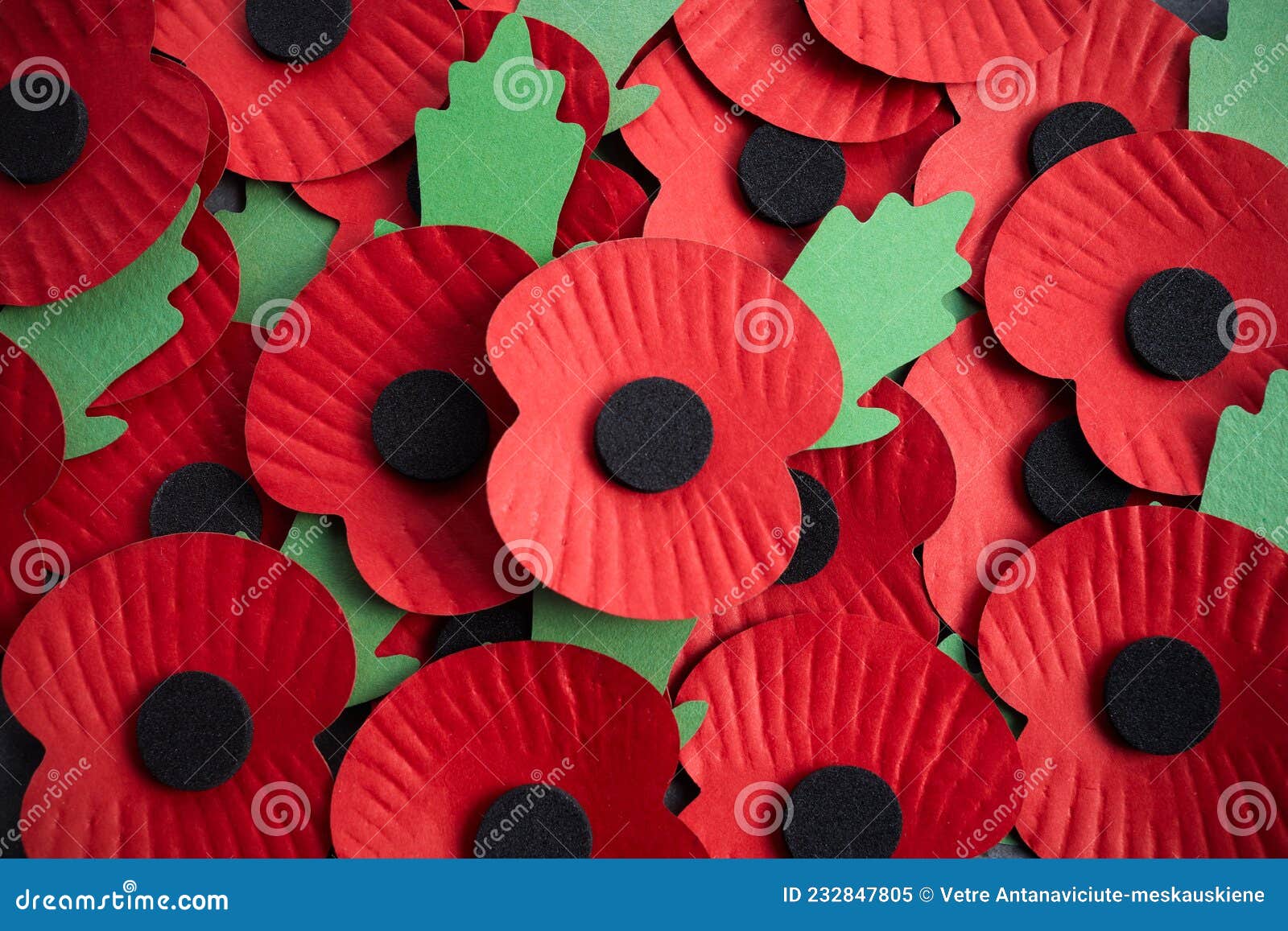 Día De La Conmemoración De La Guerra Mundial. La Amapola Roja Es Un Símbolo  De Recuerdo De Los Caídos En Guerra. Fondo Rojo De Cop Imagen de archivo -  Imagen de nuevo