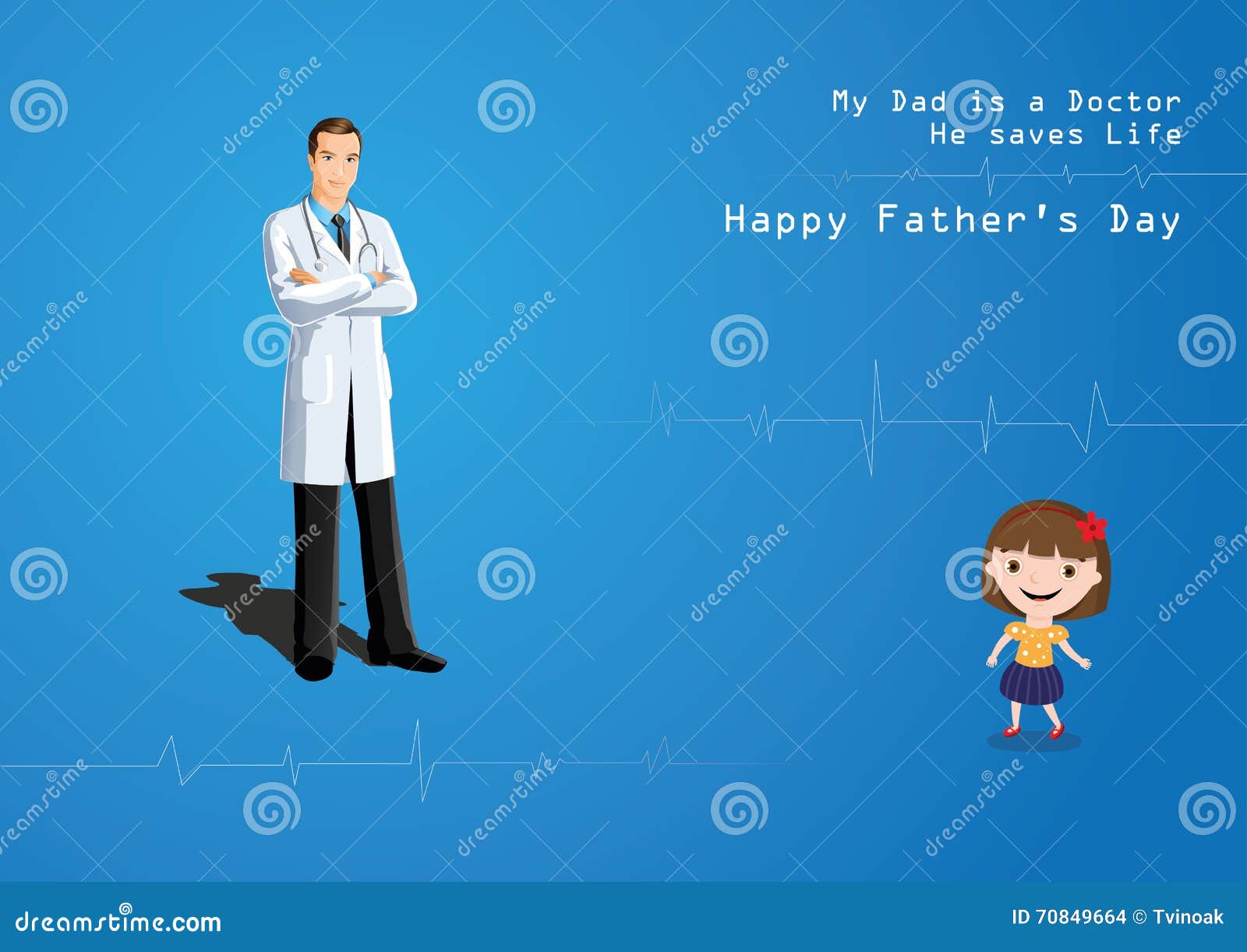 My father is a doctor he