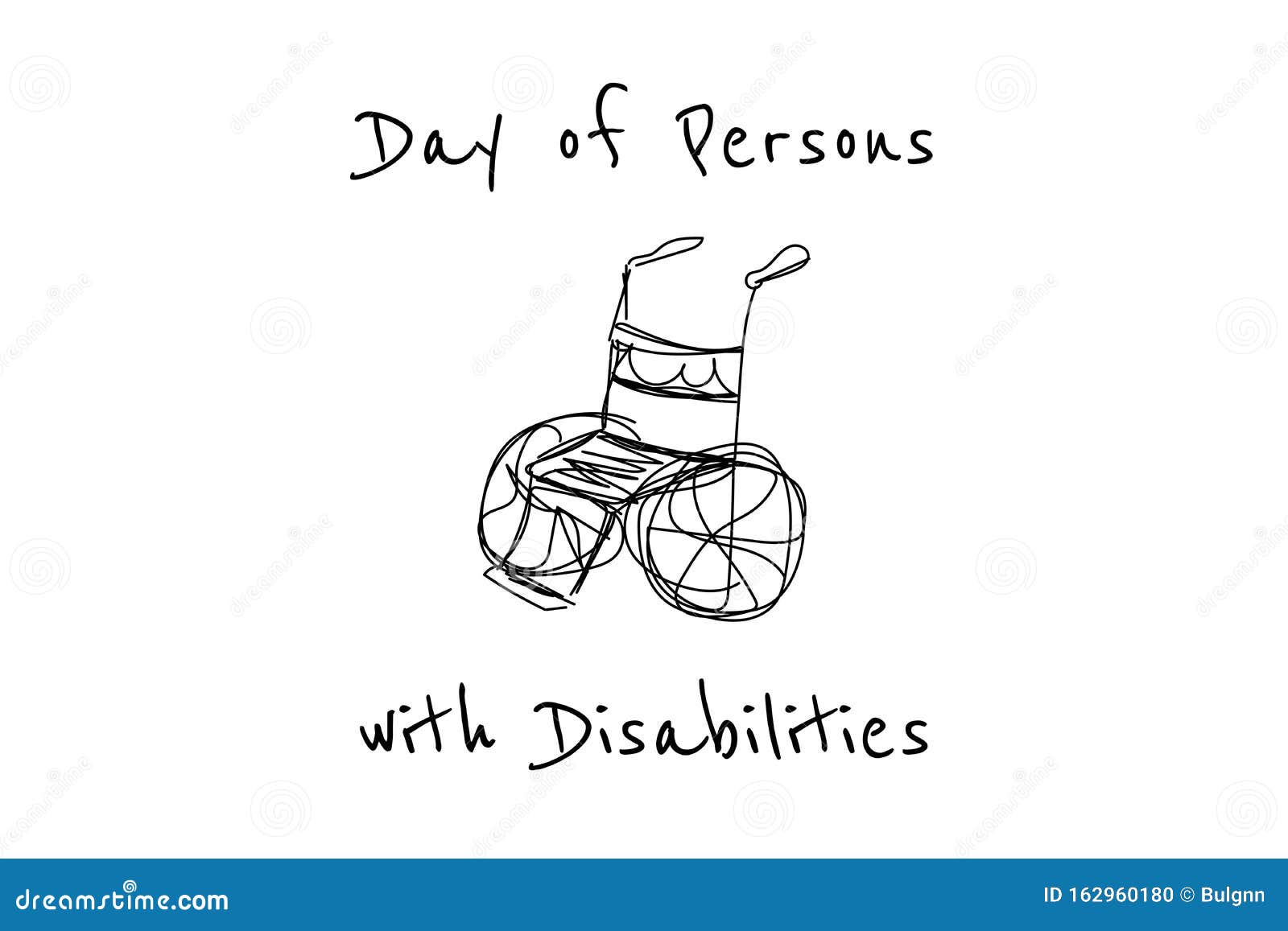 Día Internacional De Las Personas Con Discapacidad - 3 De Diciembre Dibujo  De Línea Continua única Plantilla Conceptual Para Ilustración del Vector -  Ilustración de inhabilidad, persona: 162960180