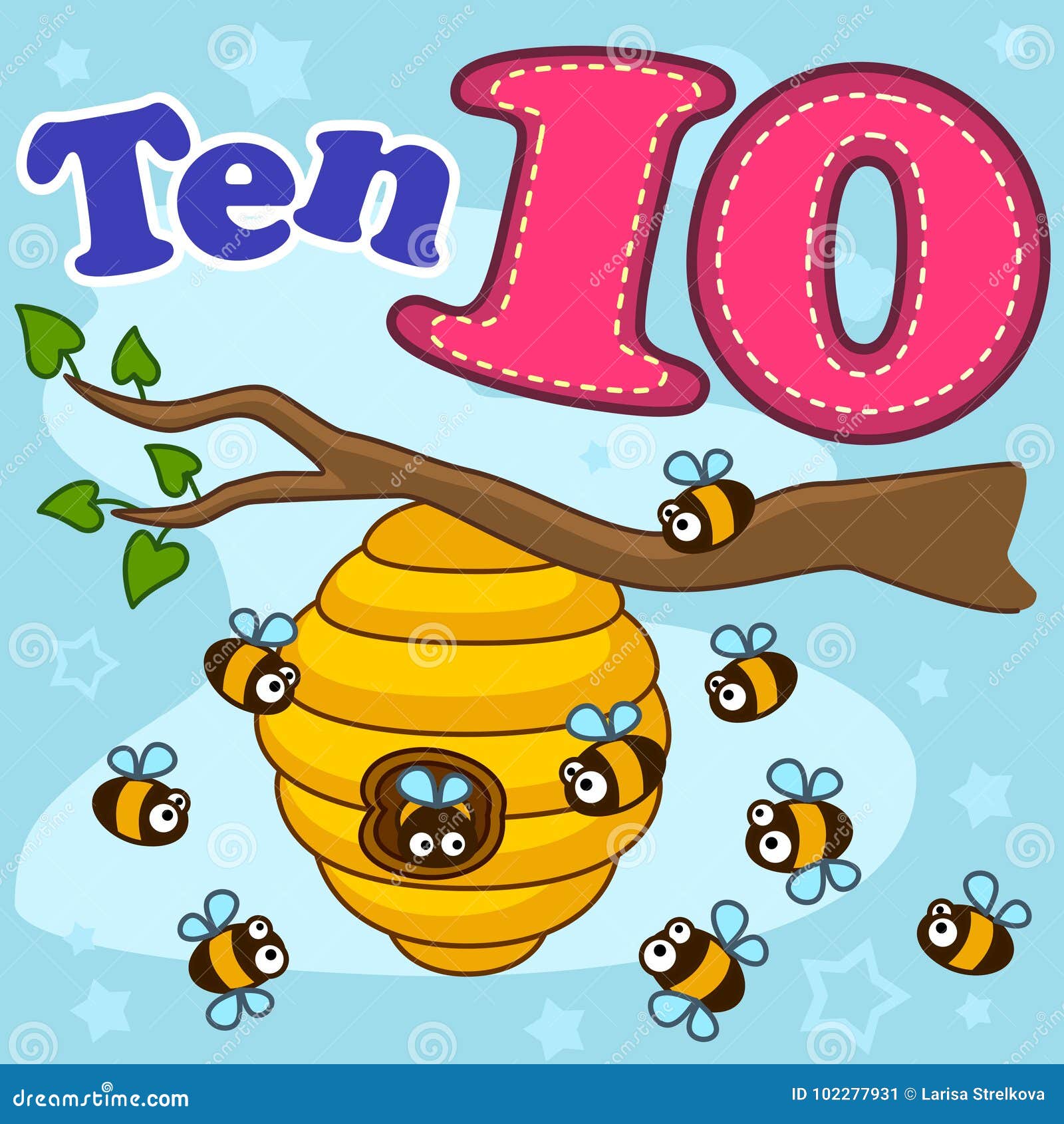 Dígito inglés diez ilustración del vector. Ilustración de vector - 102277931 Dígito inglés diez ilustración del vector. Ilustración de vector - 102277931