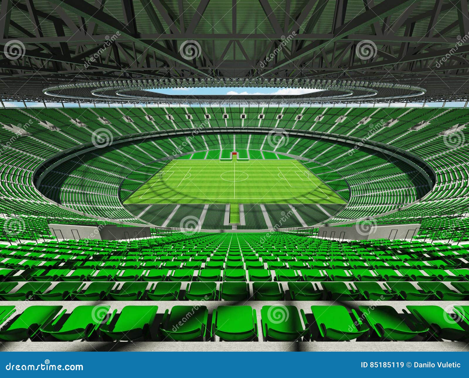 Зеленый стадион