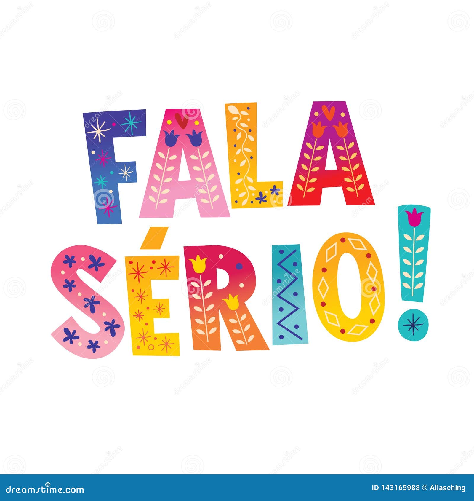 fala serio brazilian portuguese expression