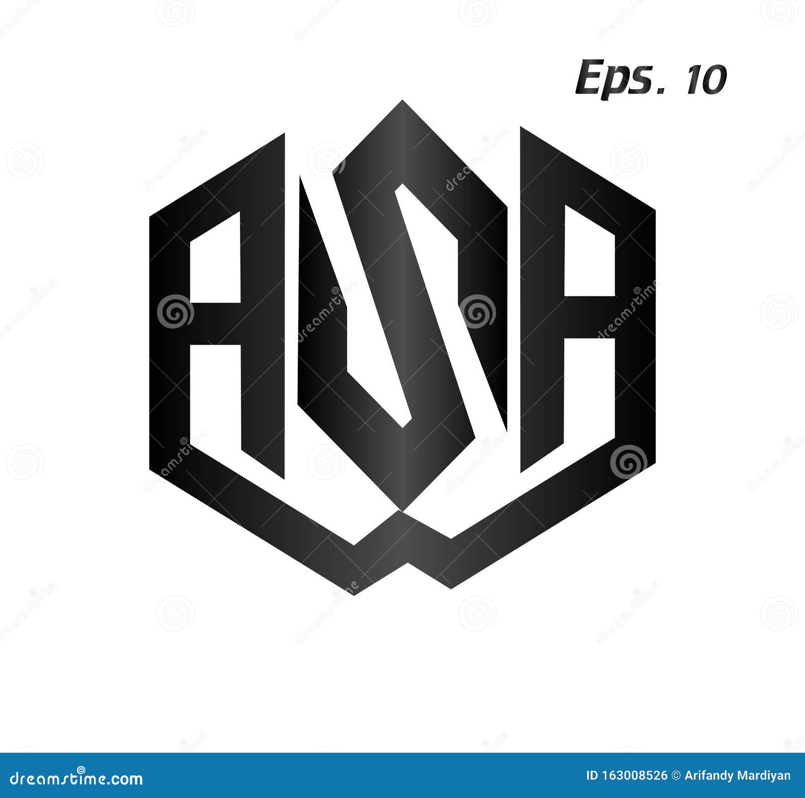 initial letter logo `asa`