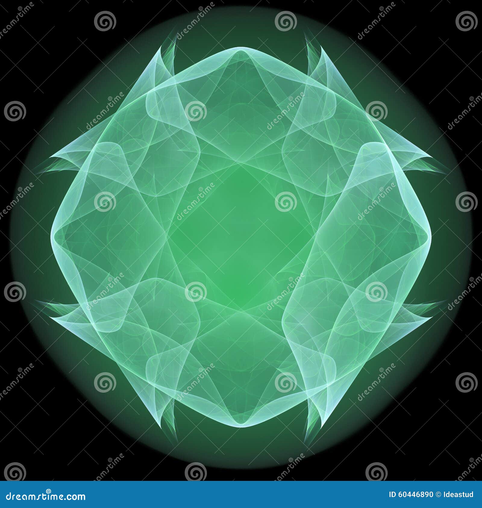 3d abstract fractal  for creative