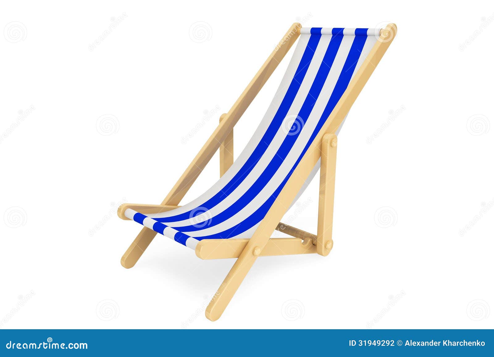 Beach Chair Zoom Background