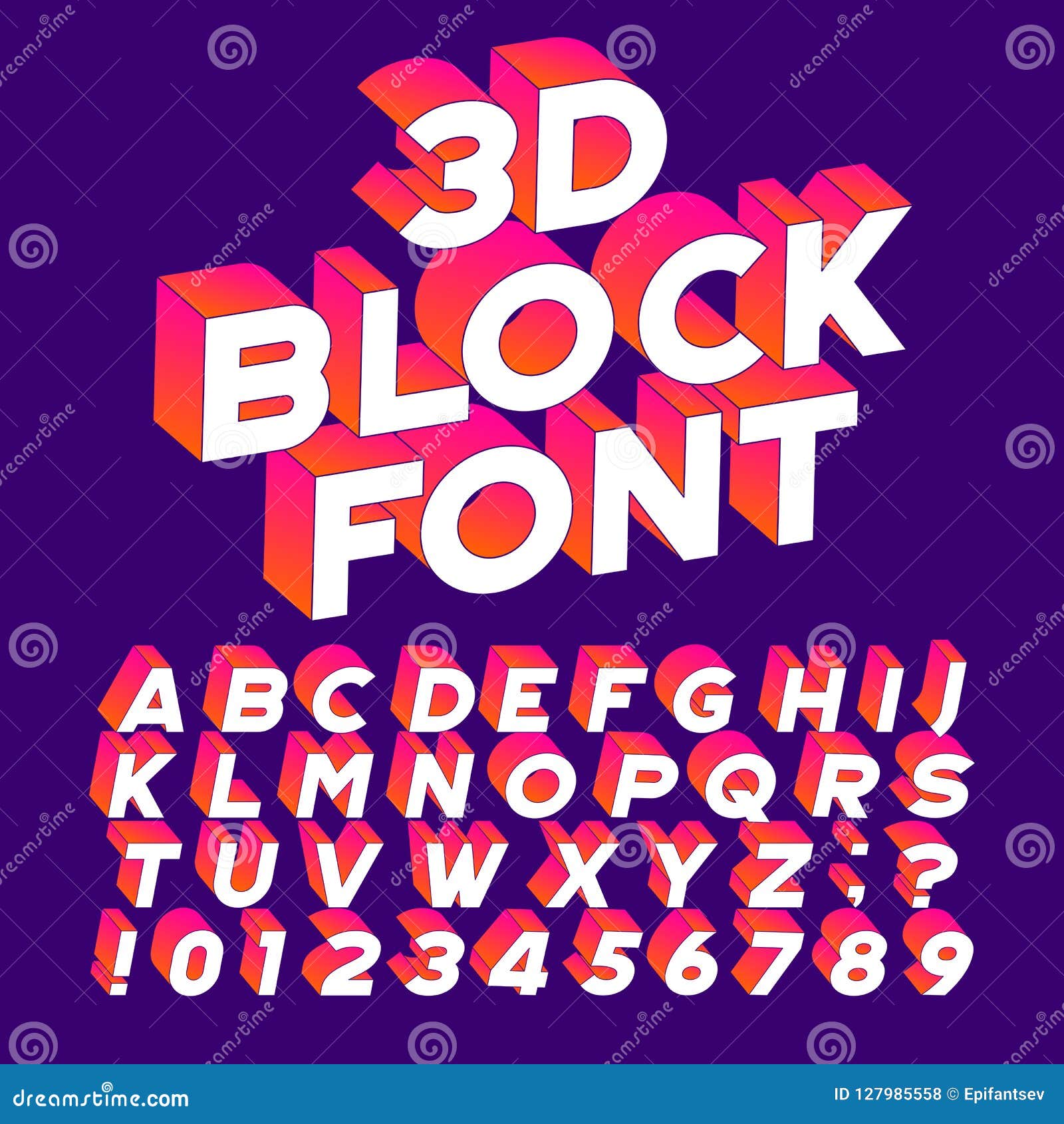 cool block letter fonts