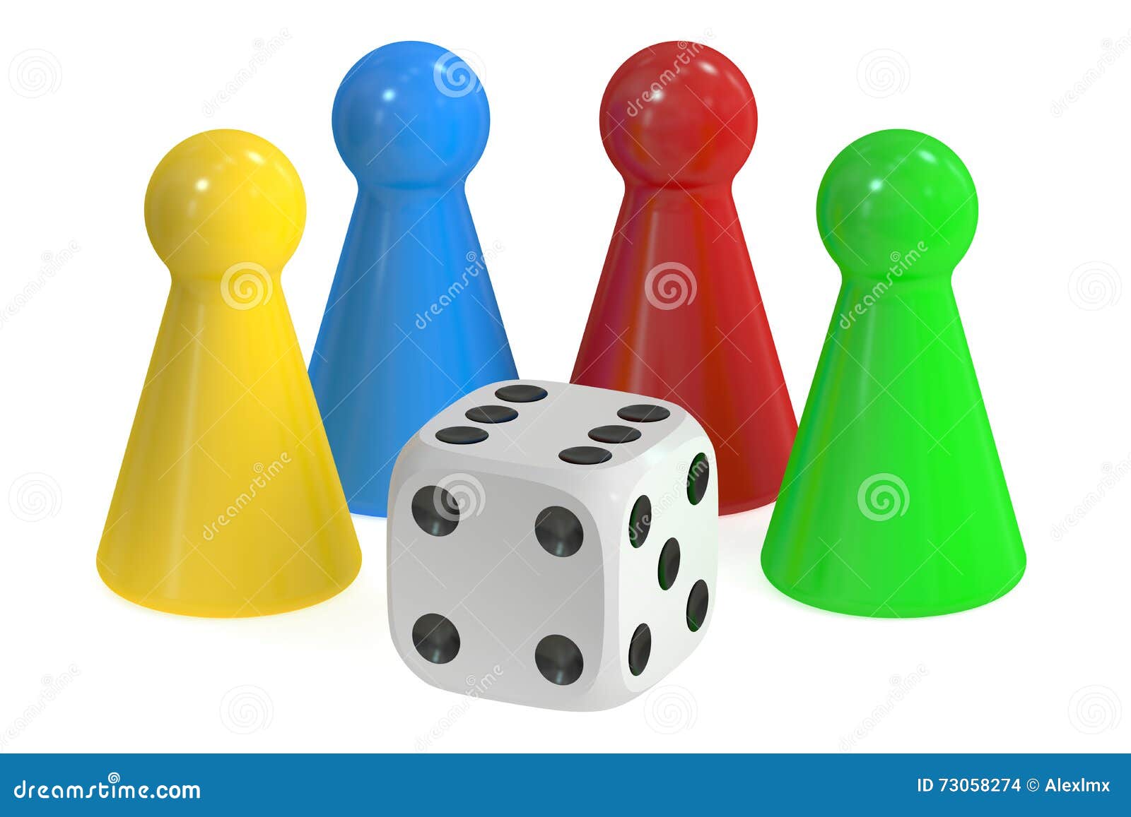 Board Game Pieces Clip Art