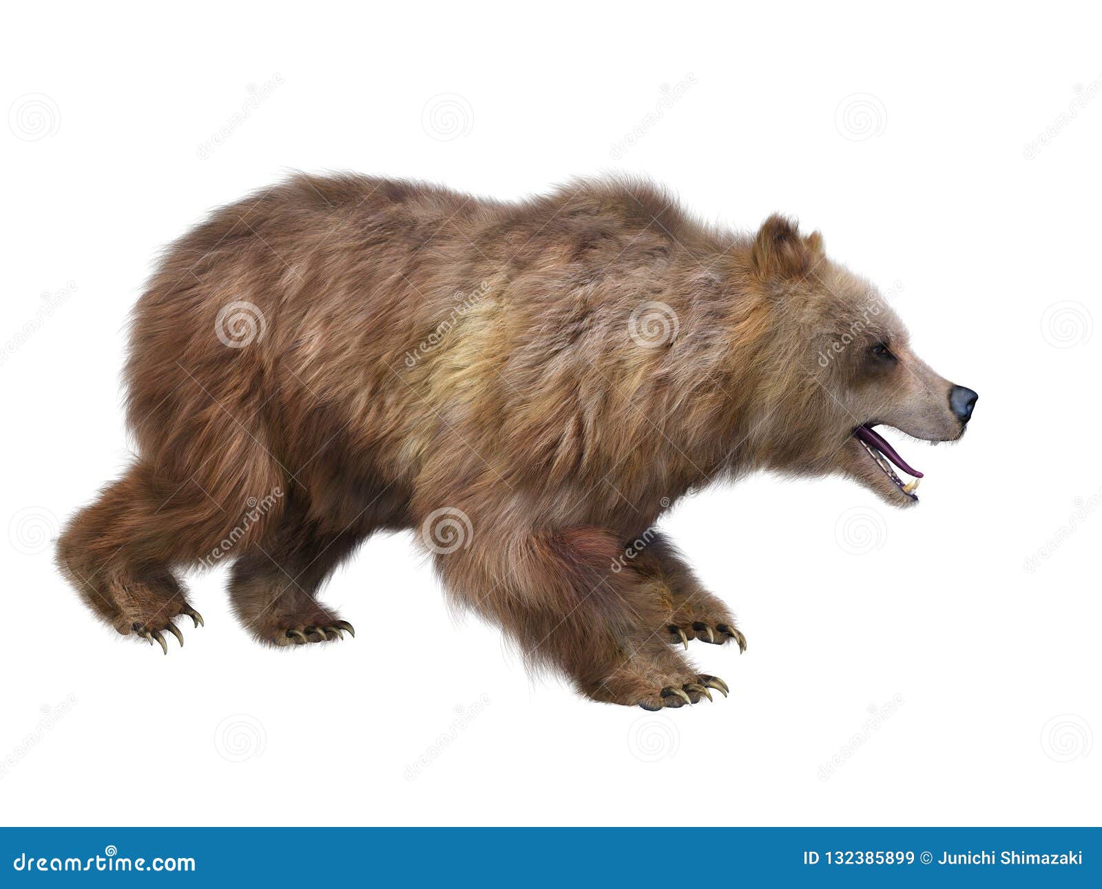 3D CG rendering of Bear stock illustration. Illustration of rendering - 132385899 3D CG rendering of Bear stock illustration. Illustration of rendering - 132385899