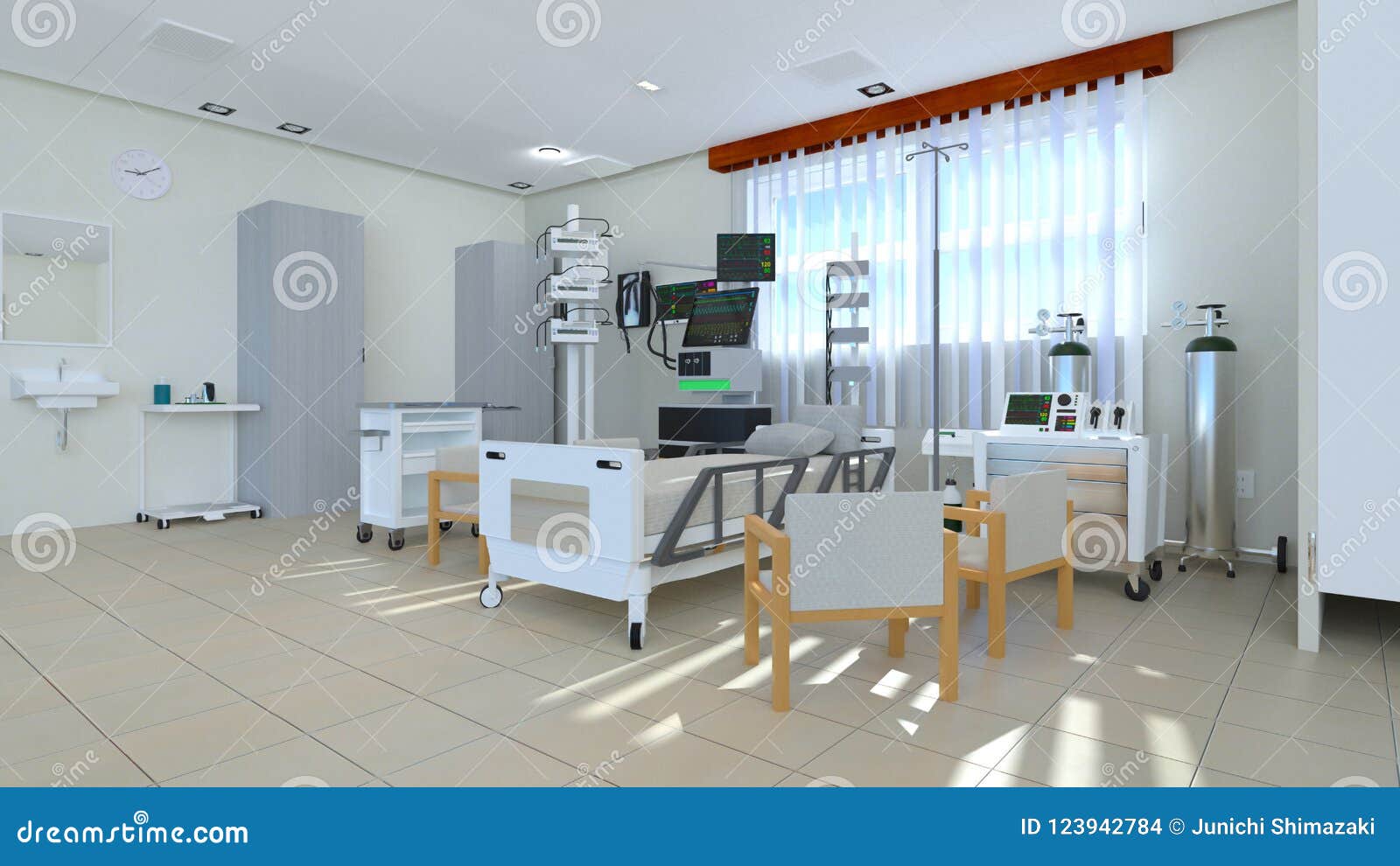 3D CG Rendering of Medical Space Stock Photo Image of disease