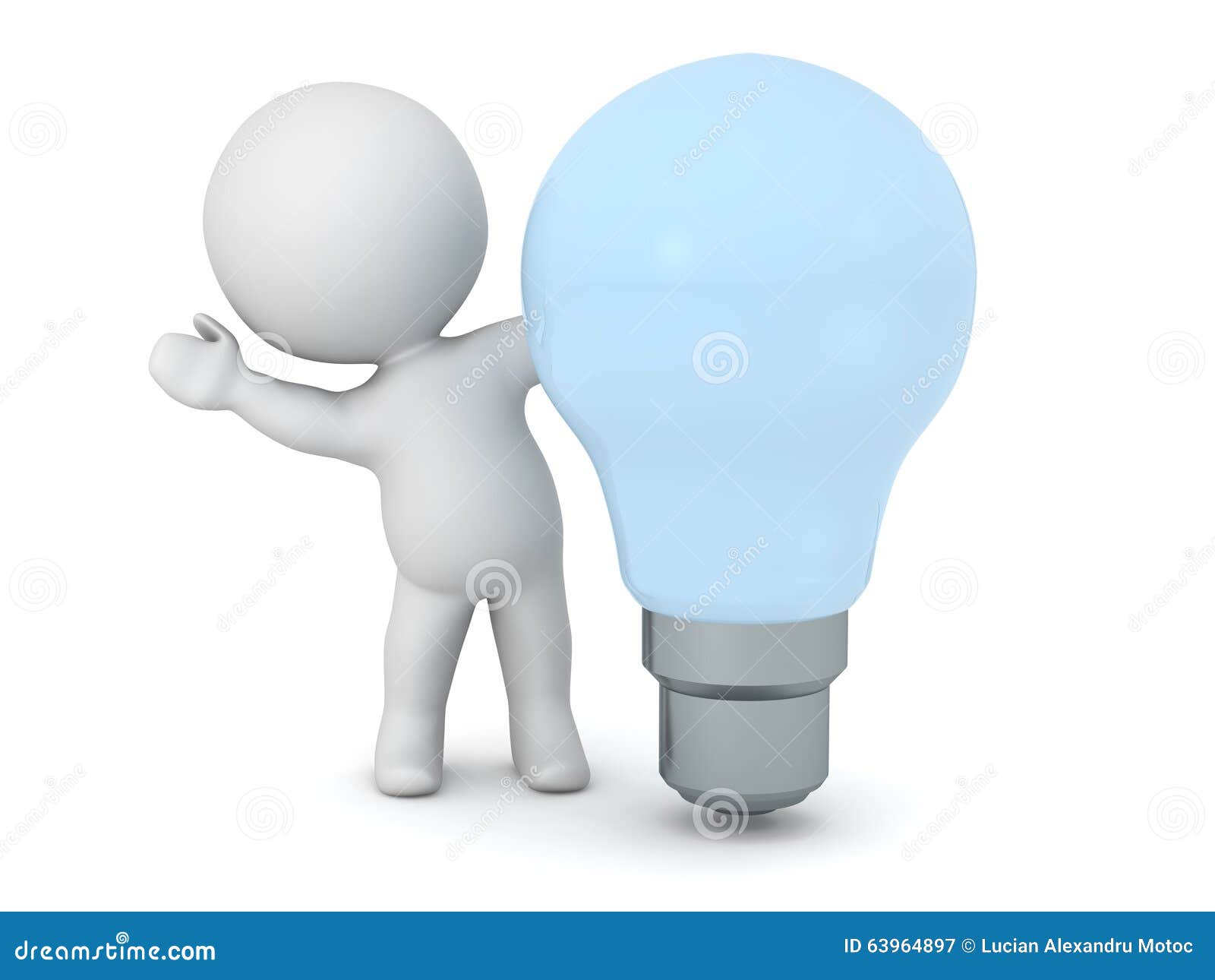 Waving Light Switch Attaches The Character Wall Cartoon Vector