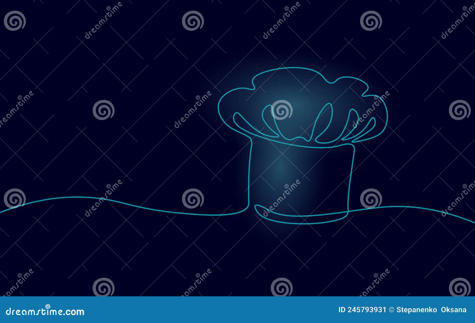 Kitchen Laboratory Logo Design. Cooking Food Vector Design