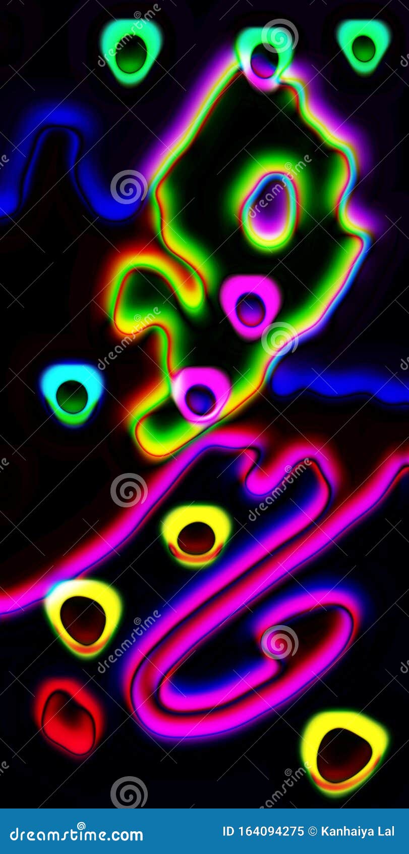 3D Colourful Wallpaper and Background for Smart Phone Laptop, Special for  Photo Backgroundà¥¤ Stock Illustration - Illustration of colourful,  wallpaper: 164094275