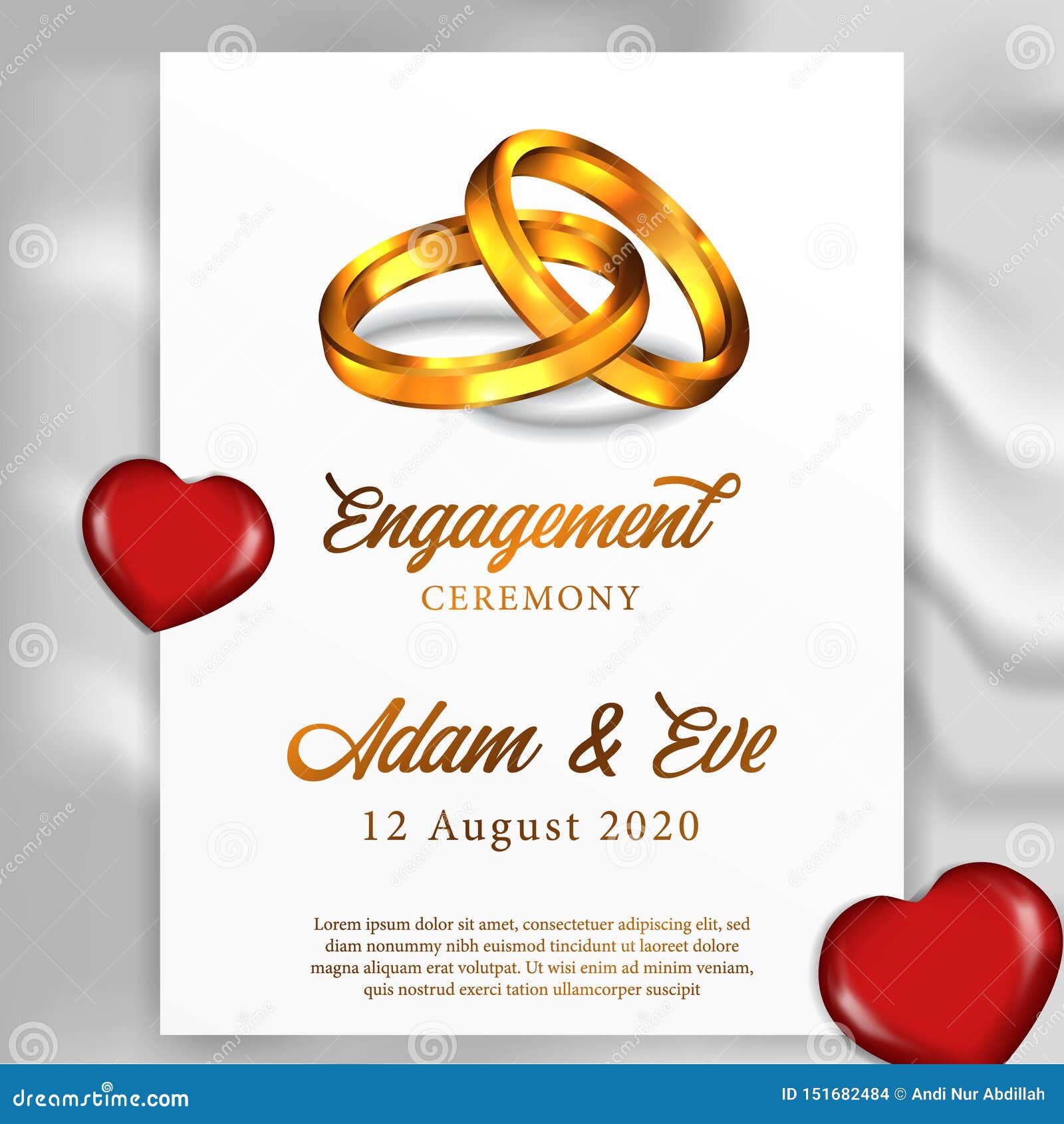 Engagement ceremony invitation deals