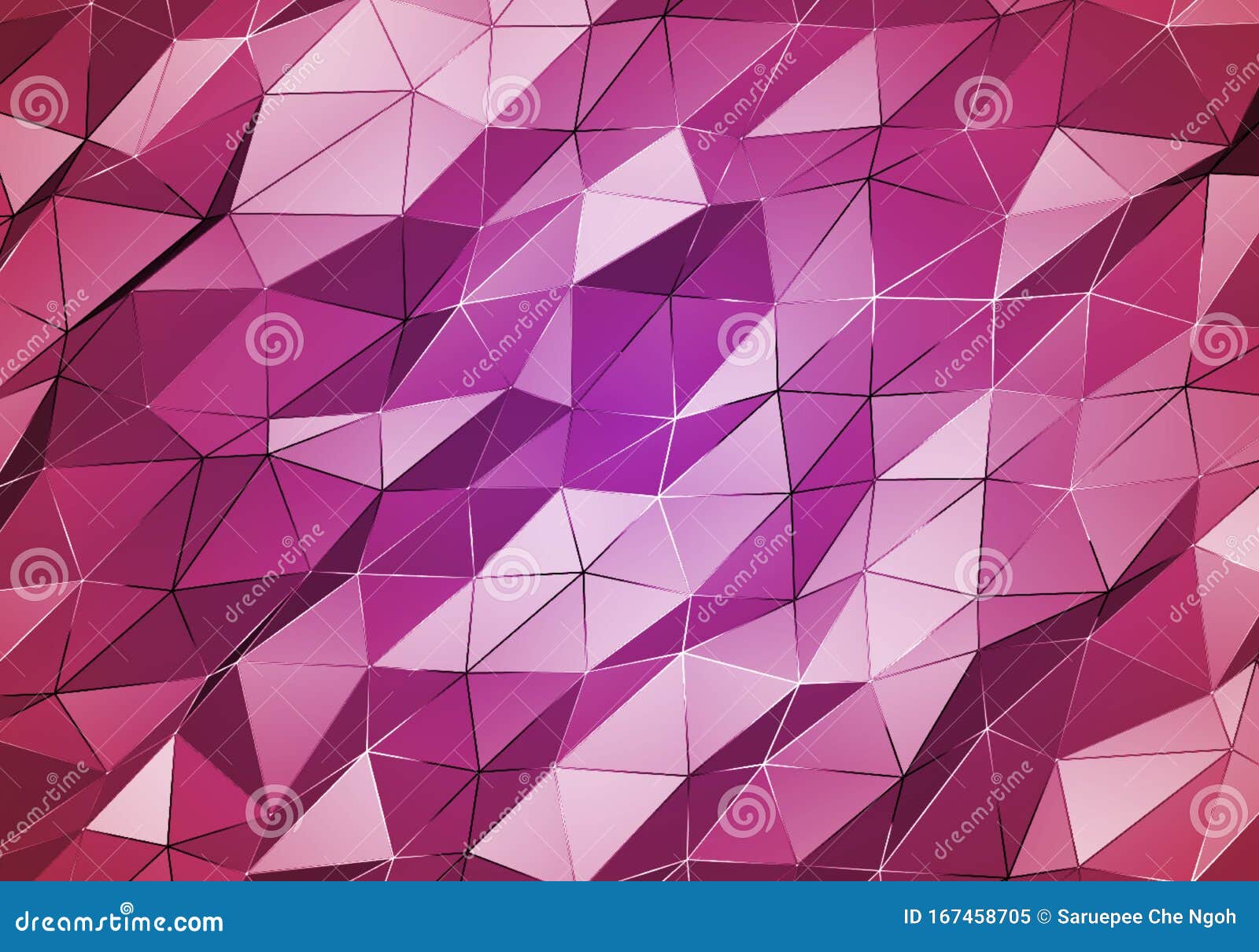 3d Dark Abstract Geometric Texture, Polygonal Pyramids Background. 3D ...