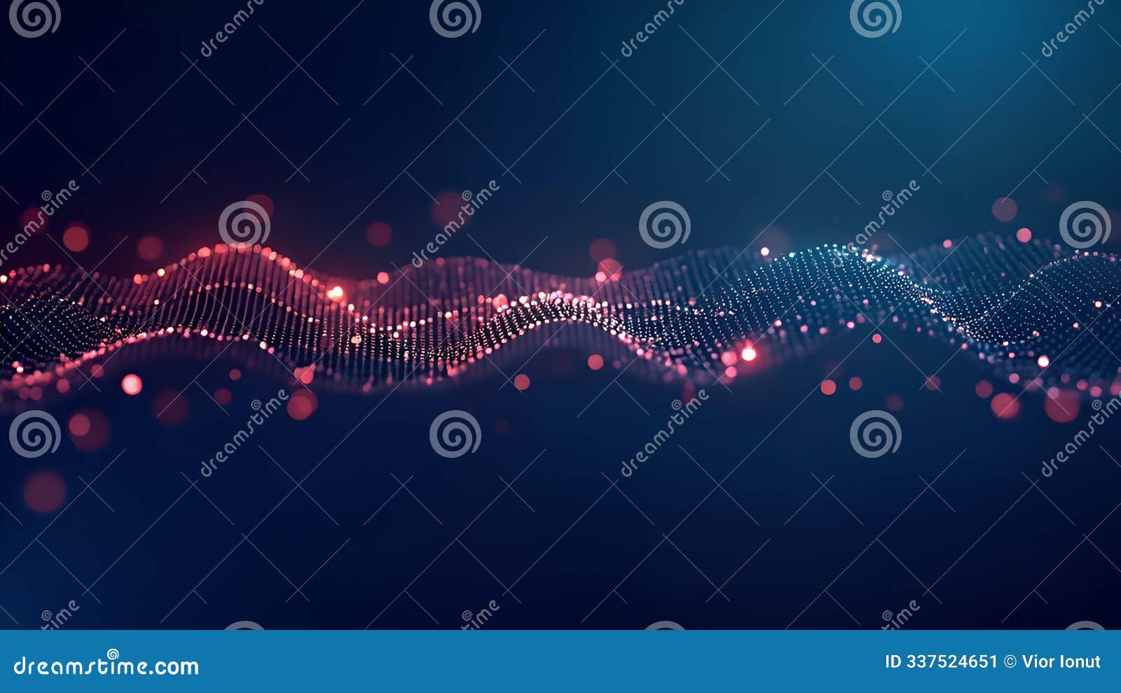 3d detailed  of tech lines background