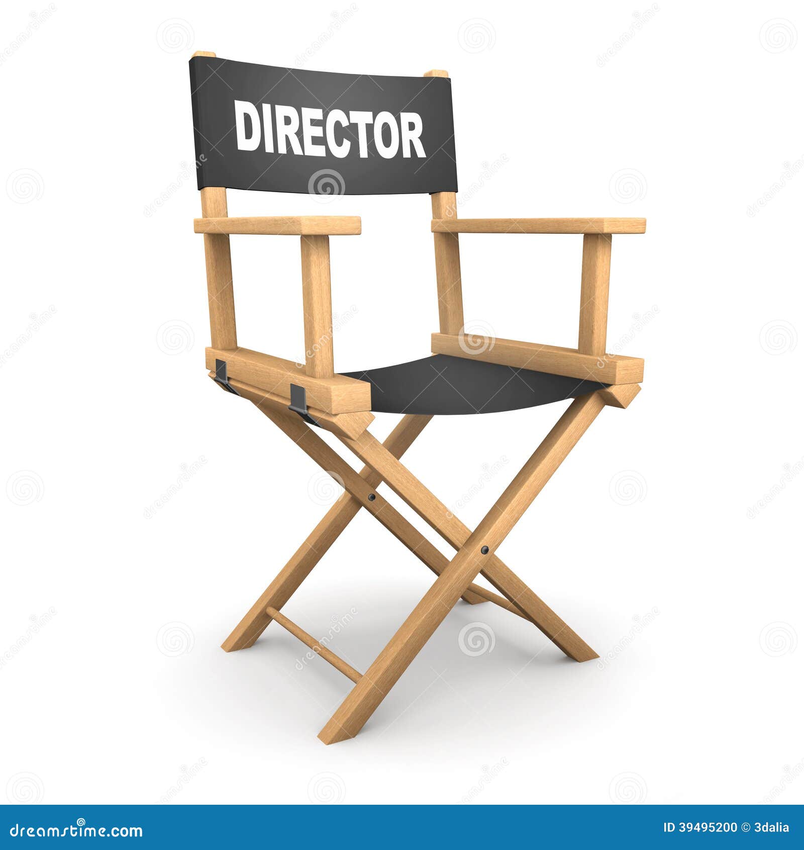 Directors Chair Vector Icon. Directors Chair Editable Stroke. Directors