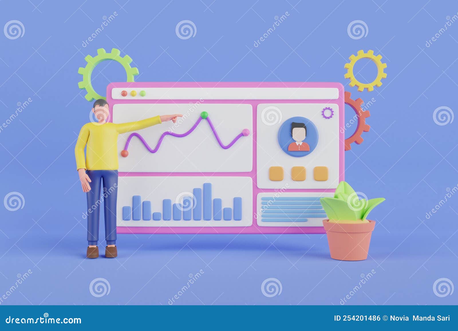 3D Employee Evaluation Assessment Form And Report Stock Illustration 3d-employee-evaluation-assessment-form-and-report-stock-illustration